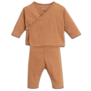 Ensemble Kimono + Pantalon Botany Marron