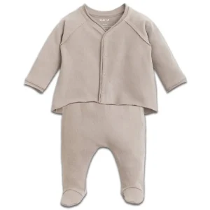 Ensemble Pyjama en Jersey Taupe