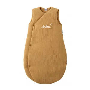 Gigoteuse personnalisée caramel