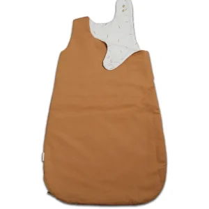 Gigoteuse en Coton Bio Révesible Ocre