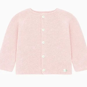 Cardigan bébé – Rose
