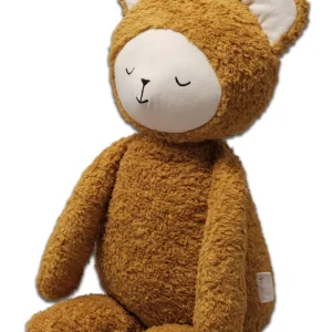 Grande Peluche en Coton Bio Ours Brun