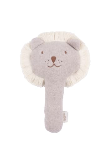 Hochet Lion | Beige chiné – Malomi kids – Image 2