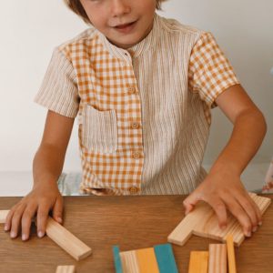 Chemise Alphonse patchwork