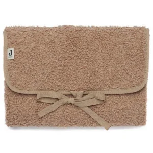 Tapis à langer nomade boucle biscuit