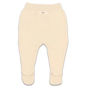 Legging avec Pieds Ecru