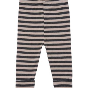 Legging cotelé bébé | Gris/beige