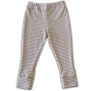 Legging Alba à Rayures Cannelle