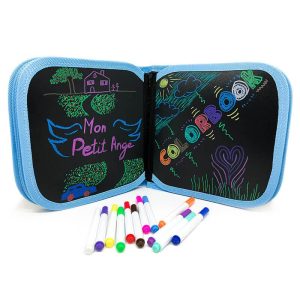 Livre de dessin pour enfant + 12 feutres ColorBook™