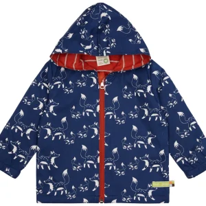 Veste coupe-vent en Coton bio déperlant avec doublure jersey - Loud and Proud