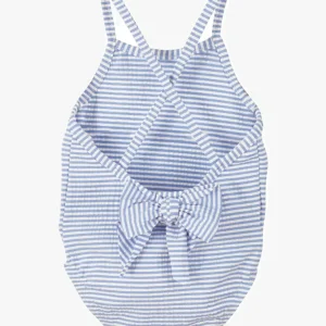 Maillot de bain une pièce enfant fille – Bleu ciel