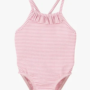 Maillot de bain une pièce enfant fille – Rose