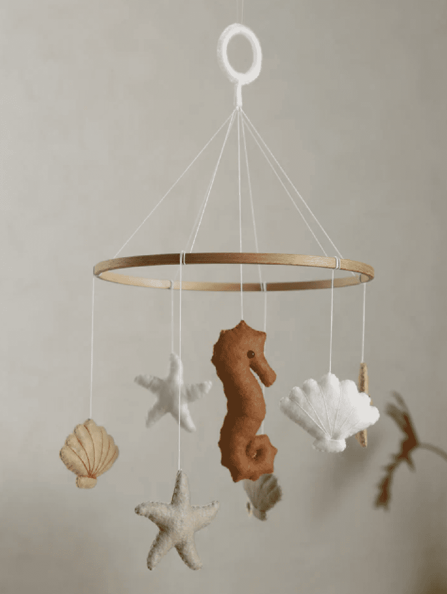 Mobile décoratif bébé | Coquillage – 2 stories – Image 4