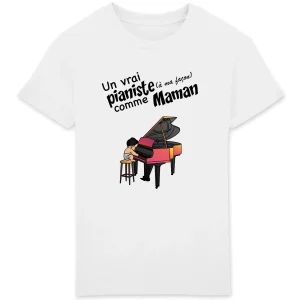 T-shirt - Pianiste comme Maman