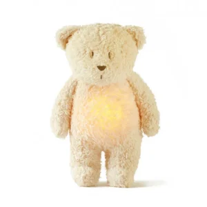 Peluche veilleuse Moonie sable