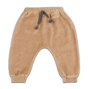 Pantalon en Velours Beige