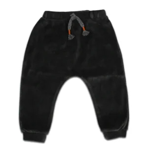 Pantalon en Velours Gris Anthracite
