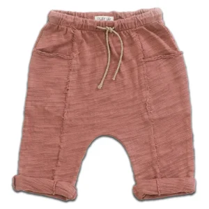 Pantalon Flamé Jersey Bordeaux