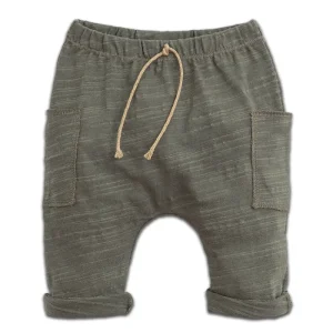 Pantalon avec Poches Latérales Kaki