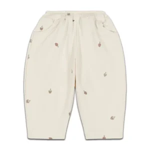 Pantalon Carrot Artichauts Ecru