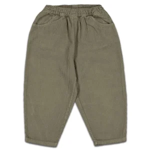 Pantalon Carrot Corderoy Kaki
