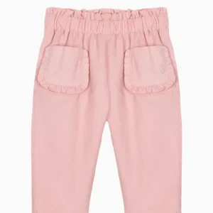 Pantalon bébé fille en velours côtelé – Rose