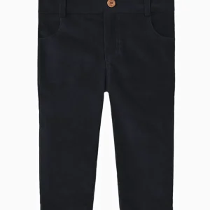 Pantalon bébé en velours côtelé – Bleu marine