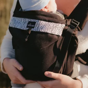 Porte-Bébé en Coton Bio Néobulle Néo Préformé (0-2 ans) Ebène