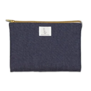 Protège Carnet de Santé avec Pochette Bleu