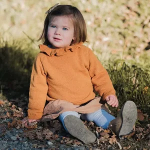 Pull en laine avec col