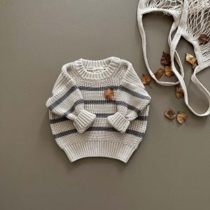 Pull bébé oversize | Rayures – Guapoo