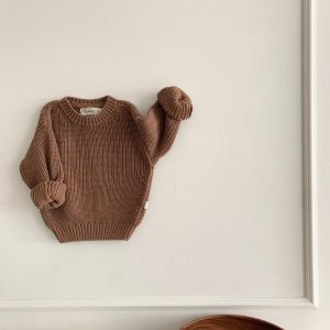 Pull bébé enfant oversize  | Capuccino – Guapoo