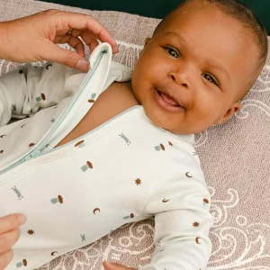 Pyjama Ali Blanc Bleuté