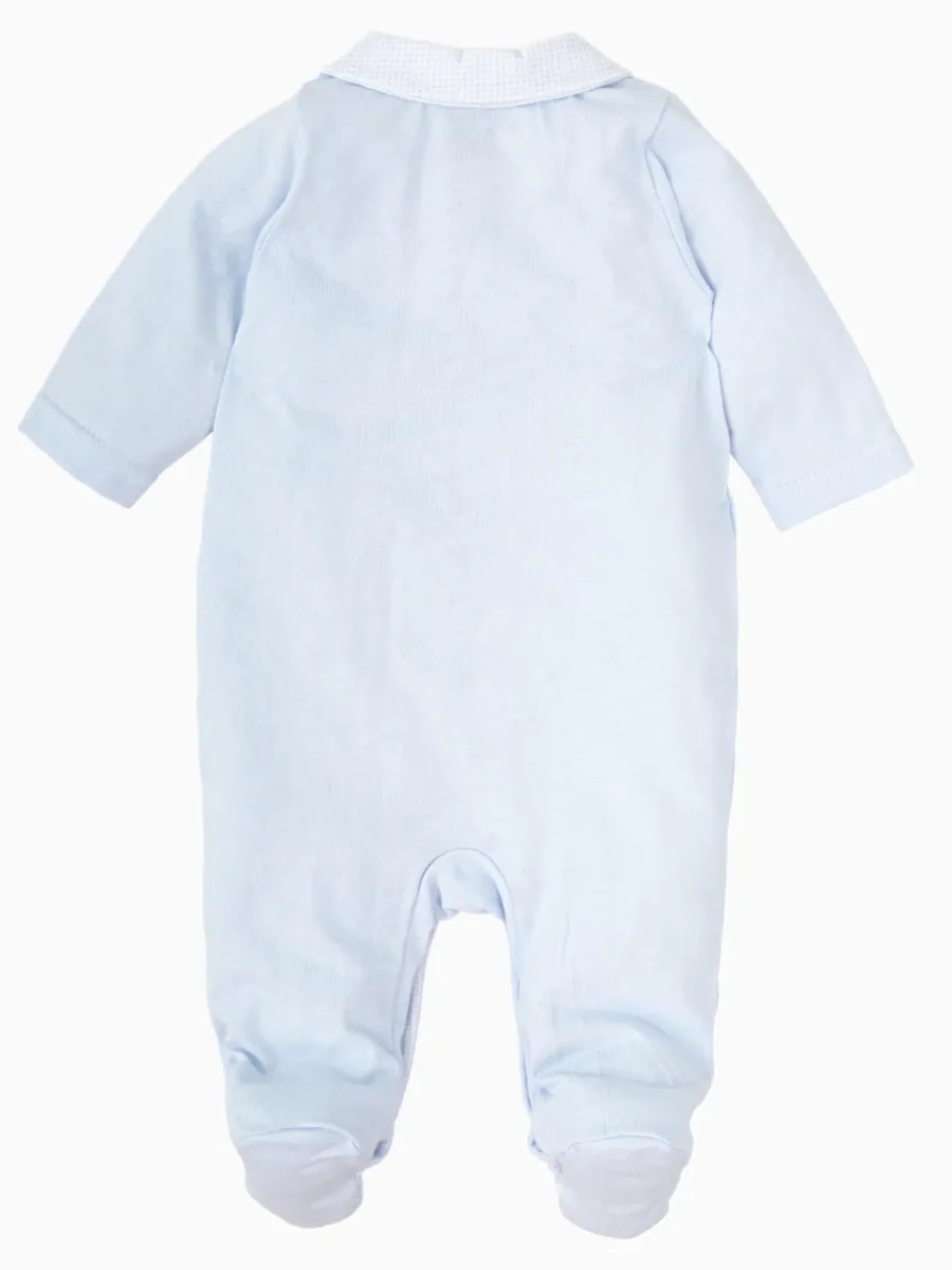 Pyjama léger bébé garçon – Bleu pâle – Image 4