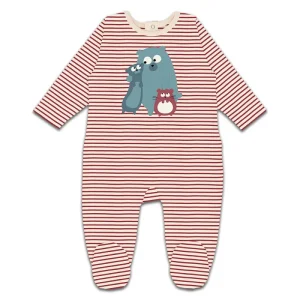 Pyjama Les Inséparables Rayures Rouges