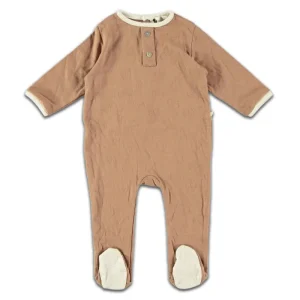 Pyjama Domino Chataigne Brun