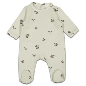 Pyjama Chubby Petites Prunes Ecru