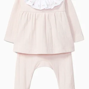 Pyjama 2 pièces bébé fille – Rose