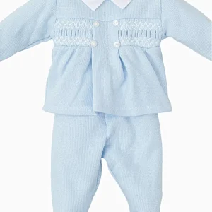 Pyjama bébé garçon deux pièces – Bleu ciel