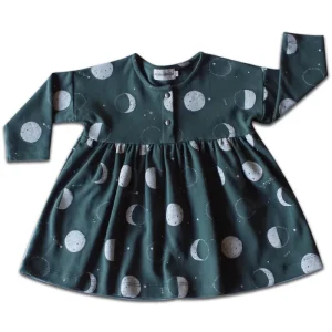 Robe Nora Lunes Vert Sapin