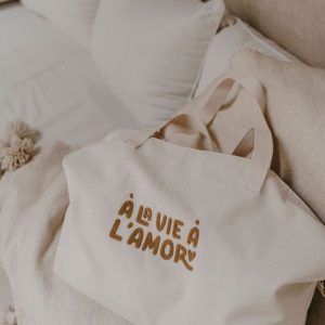 Sac week end | A la vie à l&rsquo;Amor marron- Zakuw