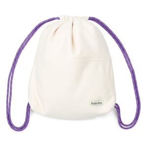 Sac de gym jersey | Blanc – Studio Noos