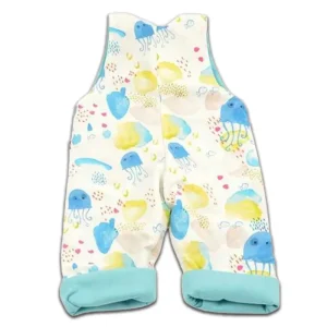 Salopette Evolutive Méduses Turquoise