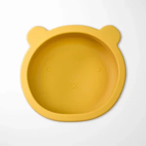 Silicone Bear Suction Bowl | No-Spill Baby Feeding Bowl | BPA-Free