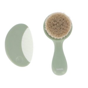 Set brosse et peigne bébé  | Vert – Tutete