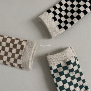 Chaussettes enfant | Damier – Digreen