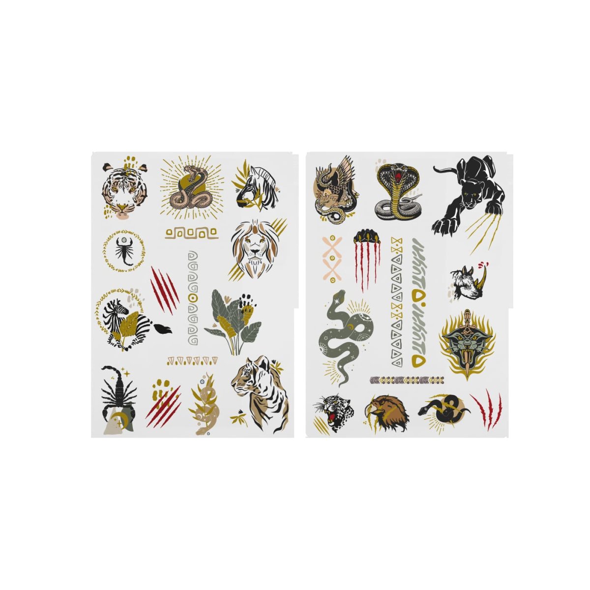 Set tatouages enfant | Wild – Zakuw