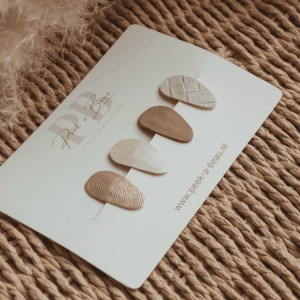 Barrettes bébé | Simili cuir – Peek a beau