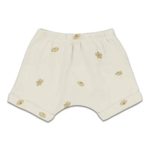 Short Simon Imprimé Bananes Ecru