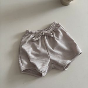 Short enfant beige | Gaufré